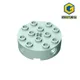 Gobricks GDS-951 Brick Round 4 x 4 with 4 Side Pin Holes and Center Axle Hole compatible with lego