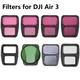 STARTRC Lens Filters For DJI Air 3 ND Filter Set ND8 ND16 ND32 ND64 UV CPL Natural Night Star Filter