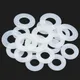 20/100pcs White Plastic Nylon Washer Assortment Plated Flat Spacer Seals Washer Gasket Ring M2 M2.5