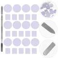 56pcs Empty Magnetic Palettes Metal Stickers for Eyeshadow Pan Makeup Tool Magnets Palettes