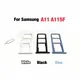 New Sim Tray Holder For Samsung A11 A115 A115F SIM Card Tray Slot Holder Adapter Socket Repair