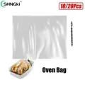 10/20pcs Small/Large Heat Resistance Nylon-Blend Slow Cooker Liner Slow Cooker Turkey Baking Bag