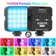 LUXCEO T64 RGB Panel Light Mini LED Camera Light 1200mAh Rechargeable Portable Video Lamp Full Color