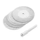 5pcs/lot Dremel Accessories Diamond Grinding Wheel Saw Circular Cutting Disc Dremel Rotary Tool