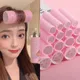 Large Self-Adhesive Hair Rollers Pink Magic Styling Roller Roll Curler Hairdressing Home Use DIY