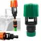 1PC Universal Kitchen Mixer Tap To Garden Hose Pipe Connector Adapter Fitting Quick Indoor Outdoor