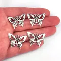 5pcs butterfly skull penant butterfly charm for DIY women man Accessories