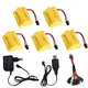 6V 700mAh NI-CD AA Battery SM Plug T model with Charger cable For RC Toys Cars Boats trucks trains