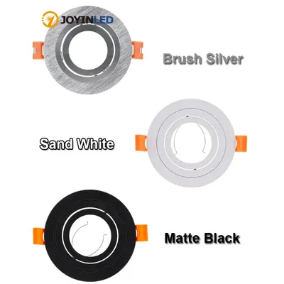 Recessed GU10 MR16 Ceiling Downlight Indoor Spot Lighting Adjustable LED Ceiling Spot Light Frame Ceiling Light Fixtures