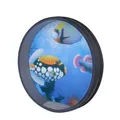 8/10 Inches Ocean Drum Wave Sound Hand-shake Tambourine Orff Children Percussion For Baby Early