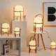 Cole Cestita floor Lamp Art Modern Simple Led wood light Living Room Study Bedroom Bedside Lamp Home