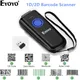 Eyoyo EY-023 QR Code Scanner Bluetooth Portable 2D Bar Code Scanner Compatible USB 2.4GHz Wireless