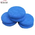 1/5/10Pcs Special For Car Wash Care Polish Foam Sponge Soft Microfiber Car Wax Applicator Pad