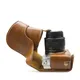 Leather Case For Canon EOS M200 M100 M10 Case Bag 15-45mm Iens Camera Protective Sleeve for Canon