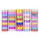 50PCS Glitter Washi Tape Stationery Scrapbooking Decorative Adhesive Tapes DIY Color Masking Tape