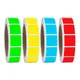 500pcs Color Coding Labels Stickers Square Chroma Labels Stickers 1 Inch Round Red Yellow Blue Green