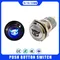 16mm 19mm 22mm locking fixation car custom Power Sliver push button switch 3V 12V 220V LED light Car Start Speaker Bell Horn