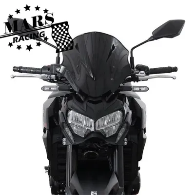 Motorcycle WindScreen Windshield Viser VIsor Fits For Kawasaki Z900 Z-900 z900 2020 new style Double Bubble Z900 Windshield 20'