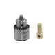 Micro Drill Chucks Motor Jaw Clamping 0.3-4mm Cone Mounted Spindle with for KEY 3.17mm Brass Mini