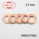 1.5mm Copper Washers F00VC17503 Gaskets F00RJ01453 For Bosch Common Rail Diesel Injector 4 Pieces