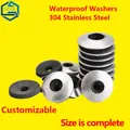 Waterproof Washers EPDM Anti-skid Washers Drill Tail Gasket Composite Sealing Washers Plain Washers