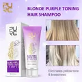 PURC Purple Shampoo for Blonde Hair Keep Eliminate Brassy Yellow Tones for Blonde Gray Hair Color