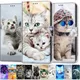 Cool Animals Case For Samsung Galaxy A22 5G Flip Leather Case na For Samsung A22 A 22 A32 4G A225
