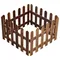 1pc Wood Picket Garden Fence Christmas Tree Fence Decoration Courtyard Plants Pool Fence Ornamental