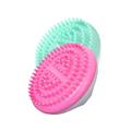 Handheld Body Massage Brush 2pcs Handheld Bath Shower Anti Cellulite Full Body Massage Brush Slimming Beauty Meridian Massage Brush Special Brush for Female Women(Green Pink)