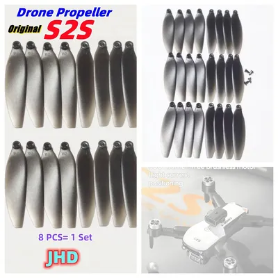 JHD Propeller For Drone S2S Original S2S Maple Drone Leaf For S2S Mini Drone LSRC S2S Drone Blade