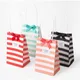 10pcs Small mini Gift Bag with Handle Paper Favors Gift Bag for candy jewelry Wedding Birthday