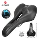 X-TIGER Bike Seat PU Leather Bicycle Saddle Gel Filled Shock Absorbing MTB Road Exercise Bike Seat