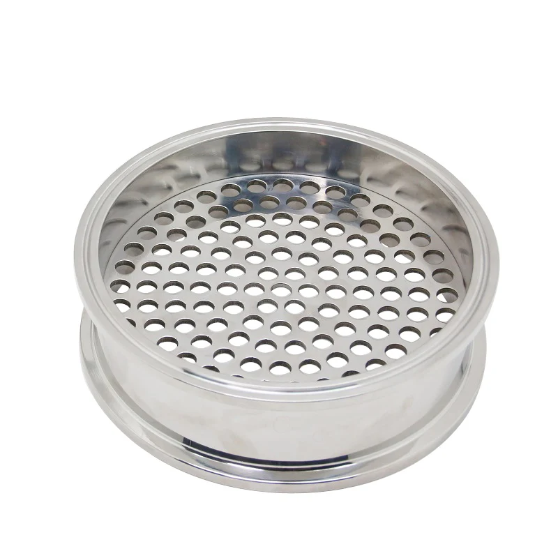 1,5 "2" 3 "4" 6 "8" 10 "12" Tri Clamp SUS 304 Edelstahl Dual Ferrule Filter Sanitär Rohr Fitting Für Homebrew Bier Image