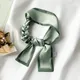 Long Small Silk Scarf Women Summer Thin Section Section Tied Bag Belt Decorative Scarf Bow Tie