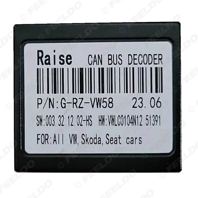 Leewa 1pc auto media player radio canbus box für android volkswagen RZ-VW58 Image