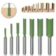 6mm Schaft Router Bit Einzigen Rand Doppel Rand Gerade Messer Rand Trimmer Kopf Fräser Für Holz