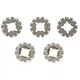 5pcs Oscillating Saw Blades Adapter Circular Saw Blade STARLOCK Star Lock Adapter Universal Quick