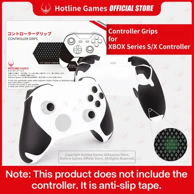 20 Stück HOTLINE GAMES 2.0 Plus Controller-Griffband, kompatibel mit Xbox Series X/S Controller, Image