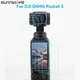 For DJI OSMO Pocket 3 Protector Film Tempered Glass Protector Screen Lens Full Screen Protection