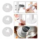 5Pcs Plastic Radiator Pipe Collars Shower Faucet Angle Valve Pipe Decorative Cover Snap-on Rings