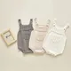 Baby Girl Boy Sleeveless Romper Jumpsuit 0-24M Baby Knitting Rompers Cute Overalls Newborn Baby