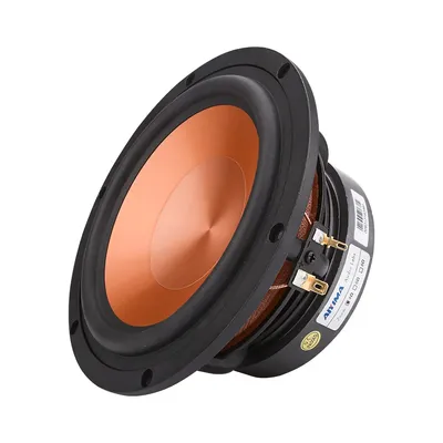 AIYIMA 6,5 Zoll 100 W Mitteltöner Woofer Hifi Sound Lautsprecher Treiber 4 8 Ohm Bass Aluminium Lautsprecher DIY Lautsprecher Für Bücherregal Image