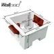 50mm Deep Dry Lining Box For Gypsum Board Plasterboard UK Standard 3*3 Switch 47mm Depth Mounting