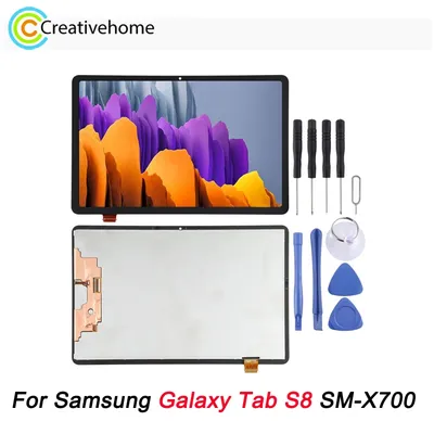 LCD Screen For Samsung Galaxy Tab S8 SM-X700 11 Inch Tablet Display and Digitizer Full Assembly