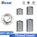 XCAN M11 M12 M14 Inner Thread Insert Assorted Set 304 Stainless Steel Thread Insert Fasteners