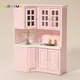 1:12 puppenhaus Miniatur Holz Möbel Rosa Küche Zähler Puppen Haus Zubehör Kinder Spielzeug Geschenk