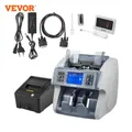 VEVOR Money Bill Counter Business Cash Register Fake Banknote Detector With 5 Counterfeit Fuction
