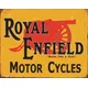 Royal Enfield Cycles Sign Vintage Retro Metal Tin Sign Poster Plaque Wall Home Decor "Garage