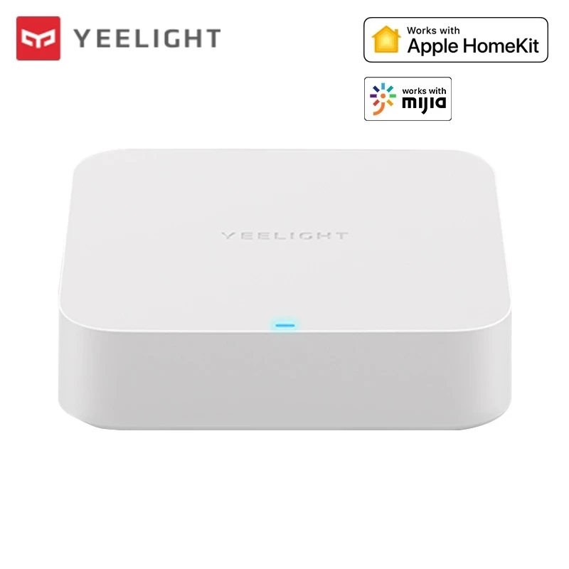 (Globale version) yeelight Intelligente Gateway Bluetooth Mesh WIFI Dual Modus Smart home Hub Für Xiaomi mijia mi hause Homekit Image