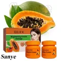 Papaya Whitening Cream Dark Skin Remove Dark Spots Serum Moisturiz Brighten Day Cream Freckle Night